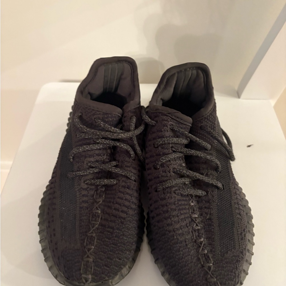 Yeezy Kids Shoes – Black/Charcoal, Boys Size 11  $60